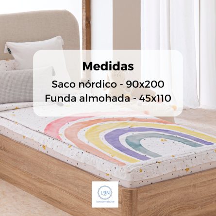 Saco nórdico RAINBOW de Ilustrando tus sueños