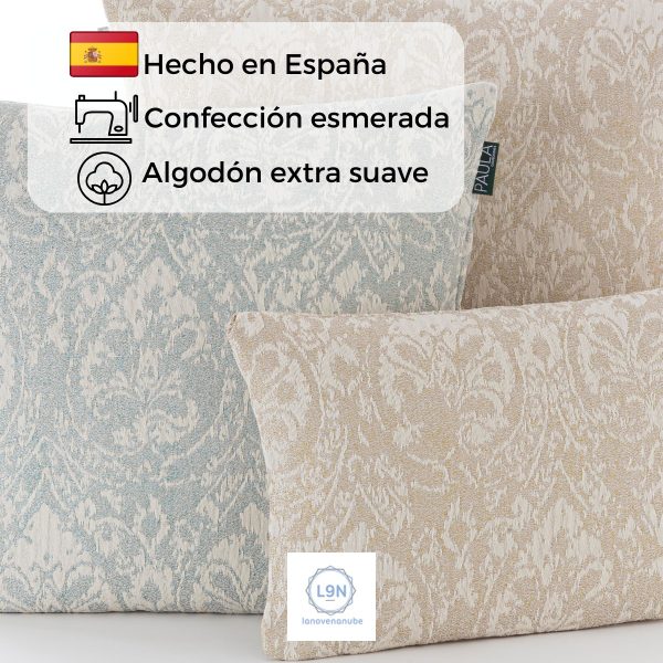 Funda de cojín LORCA de Confecciones Paula
