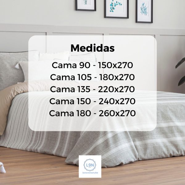 Funda nórdica DUERO de Confecciones Paula