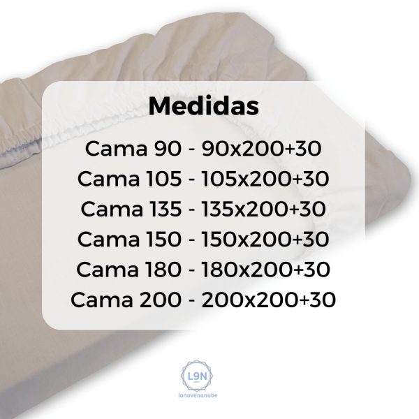 Sábana bajera LISOS COTTON de Tejidos Reina
