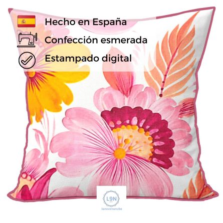 Funda de cojín GARDENIA de Confecciones Paula