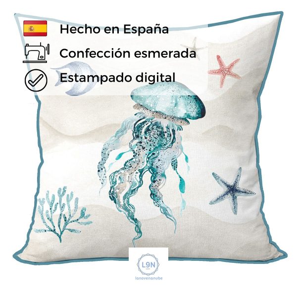 Funda cojín SIRA de Confecciones Paula