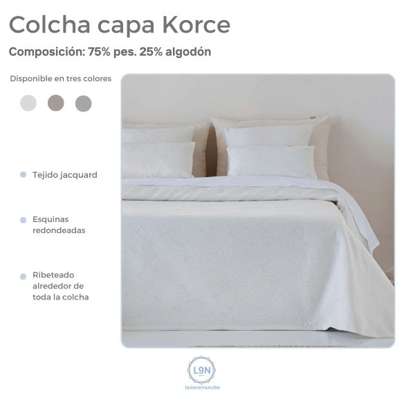 Colcha capa KORCE de Cañete