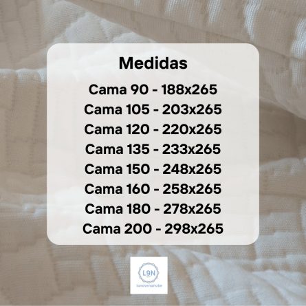 Colcha capa DRUB de Cañete