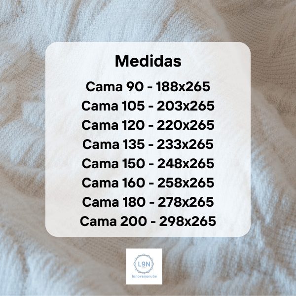 Colcha capa CLAIRA de Cañete