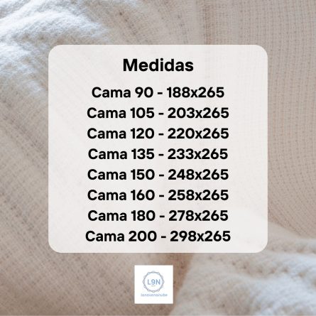 Colcha capa TRESER de Cañete