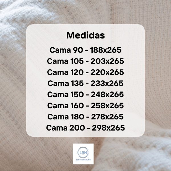 Colcha capa TRESER de Cañete
