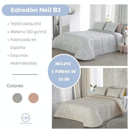 Edredón NEIL B3 de Reig Marti
