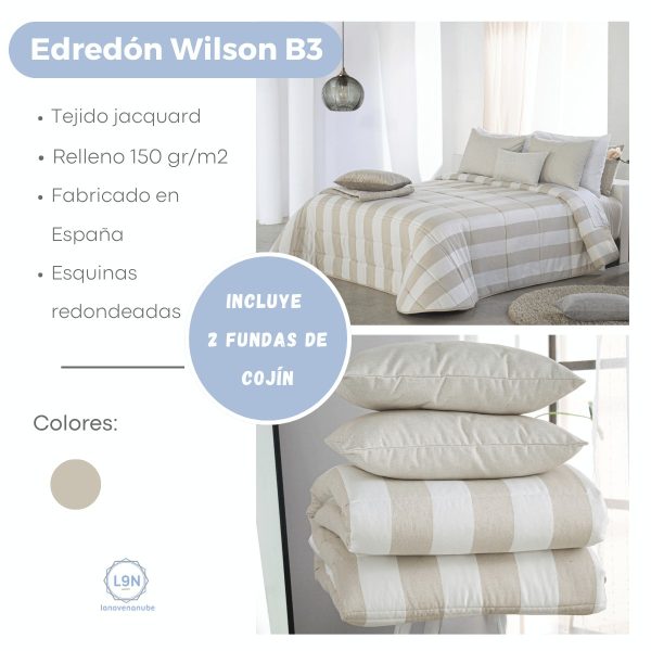 Edredón WILSON B3 de Reig Marti