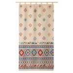 Cortina alpujarreña con trabillas ROMBOS Nº58 de 140x260 cm