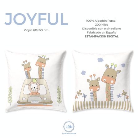 Cojín JOYFUL de Tejidos JVR