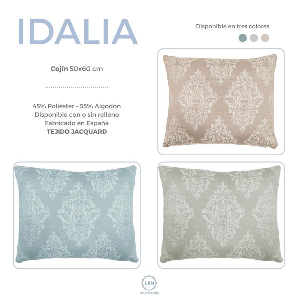 Cojín IDALIA de Tejidos JVR