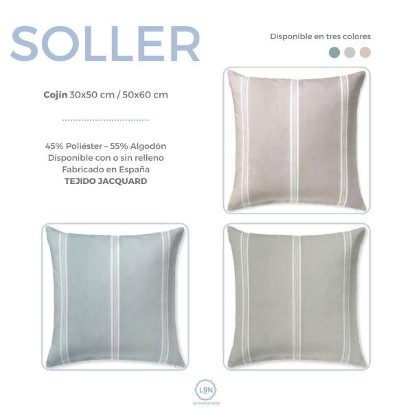 Cojín SOLLER de Tejidos JVR