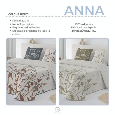 Colcha bouti ANNA de Tejidos JVR