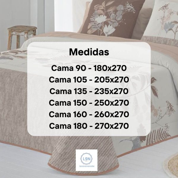 Colcha bouti ARI de Tejidos JVR