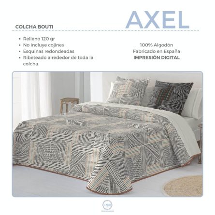 Colcha bouti AXEL de Tejidos JVR