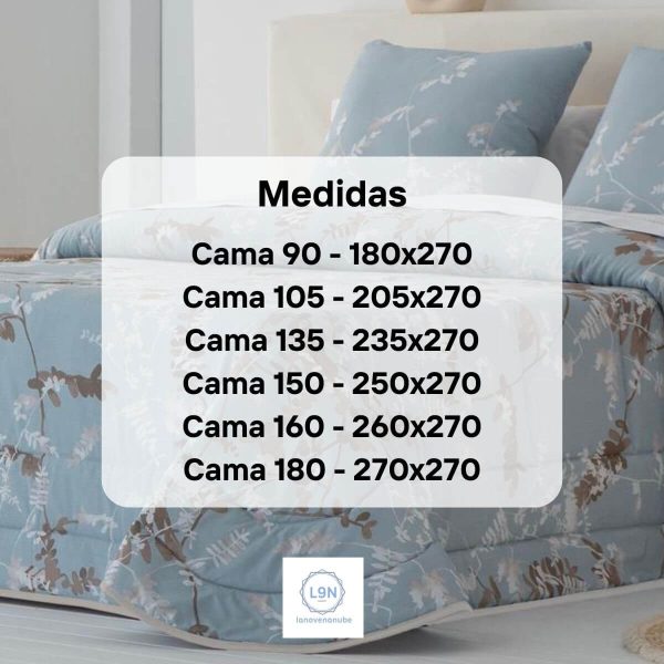 Colcha bouti CHLOE de Tejidos JVR