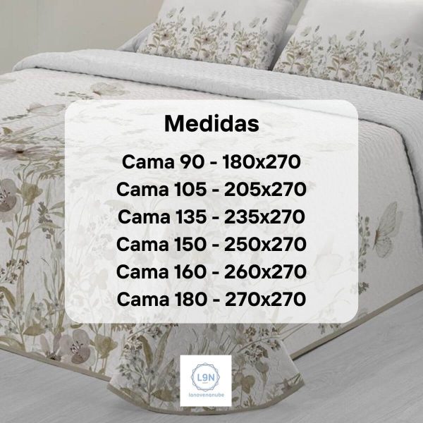 Colcha bouti DALIA de Tejidos JVR