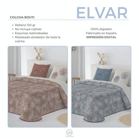 Colcha bouti ELVAR de Tejidos JVR