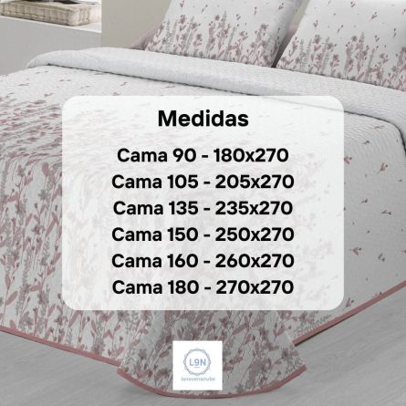 Colcha bouti HOLLY de Tejidos JVR