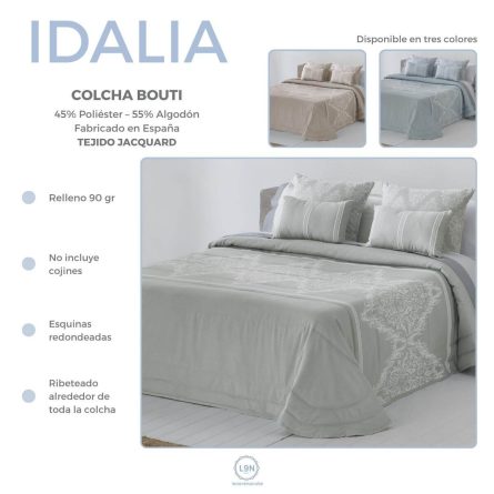 Colcha bouti IDALIA de Tejidos JVR