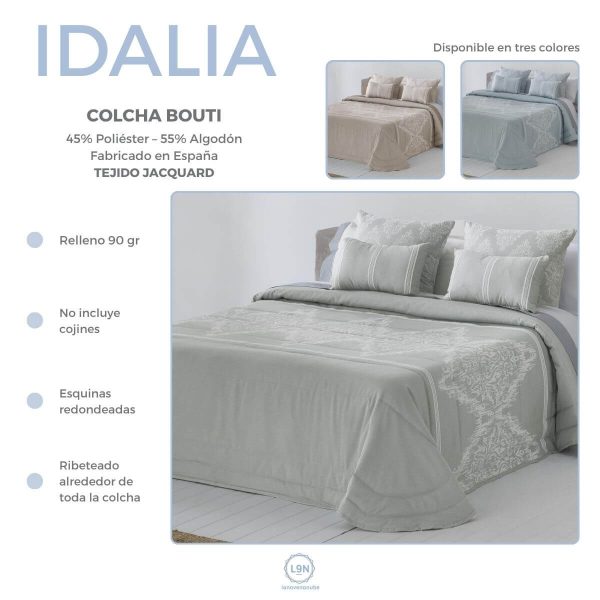 Colcha bouti IDALIA de Tejidos JVR