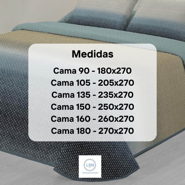 Colcha bouti SIERO de Tejidos JVR