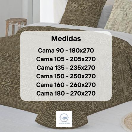 Colcha bouti TAXCO de Tejidos JVR