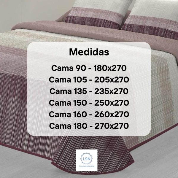Colcha bouti TINEO de Tejidos JVR