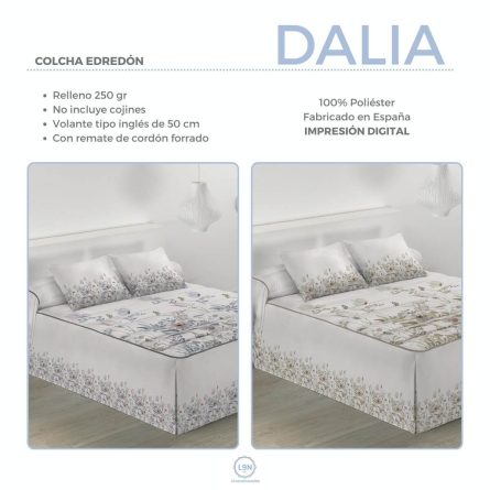 Colcha edredón DALIA de Tejidos JVR