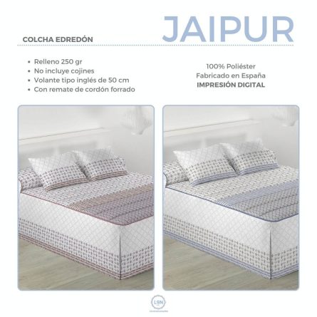 Colcha edredón JAIPUR de Tejidos JVR