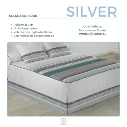 Colcha edredón SILVER de Tejidos JVR