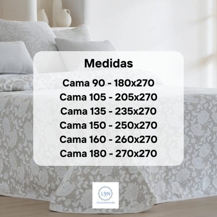 Colcha capa ELIS de Tejidos JVR