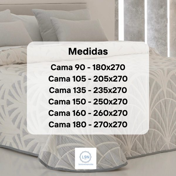 Colcha capa LUXOR de Tejidos JVR