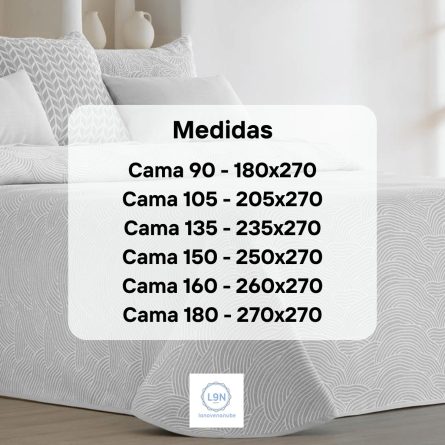 Colcha capa RODAS de Tejidos JVR
