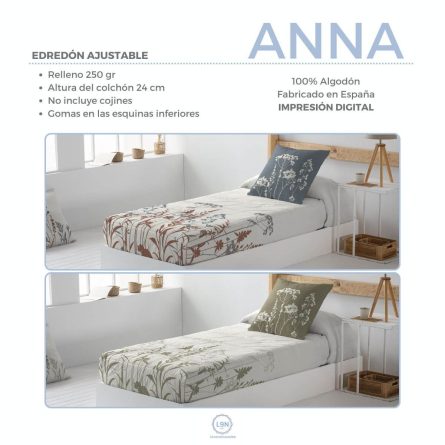 Edredón ajustable ANNA de Tejidos JVR