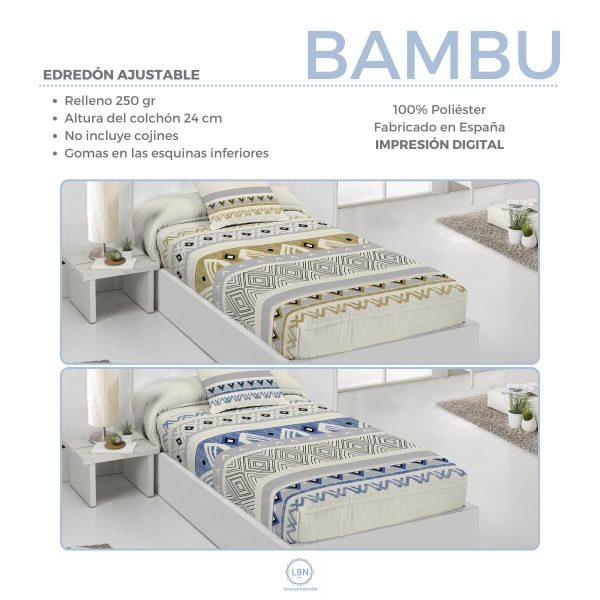 Edredón ajustable BAMBU de Tejidos JVR