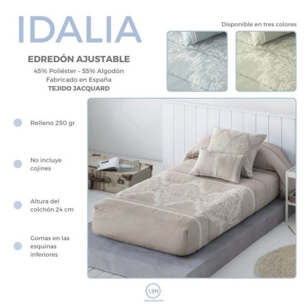 Edredón ajustable IDALIA de Tejidos JVR
