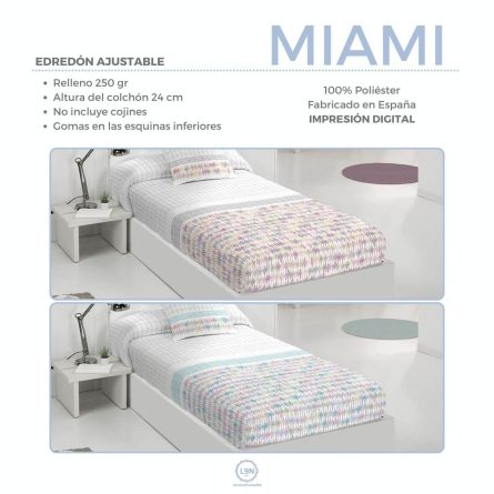 Edredón ajustable MIAMI de Tejidos JVR