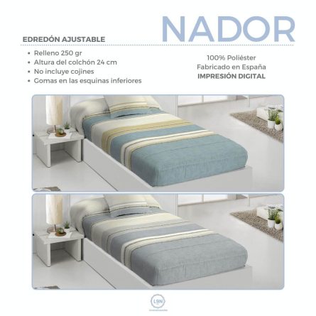 Edredón ajustable NADOR de Tejidos JVR