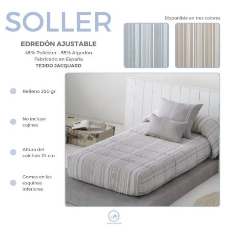 Edredón ajustable SOLLER de Tejidos JVR