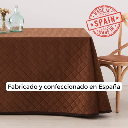 Falda camilla Velvet acolchada Rectangular de Lanovenanube