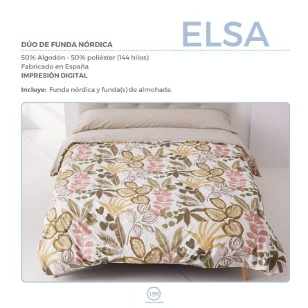 Dúo de funda nórdica ELSA de EsTelia