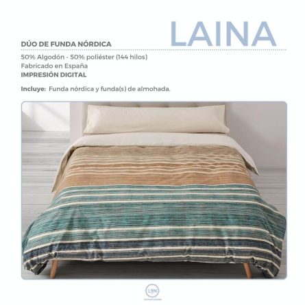Dúo de funda nórdica LAINA de EsTelia