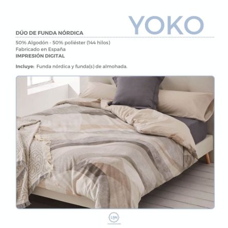 Dúo de funda nórdica YOKO de EsTelia