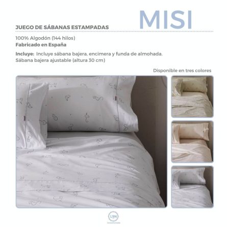 Juego de sábanas MISI de EsTelia