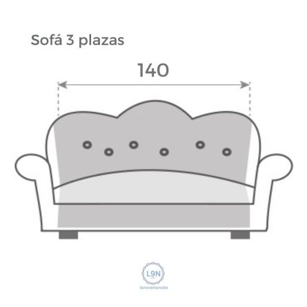 Funda sofá Chester/brazo alto Acolchado MALLORCA de Belmarti