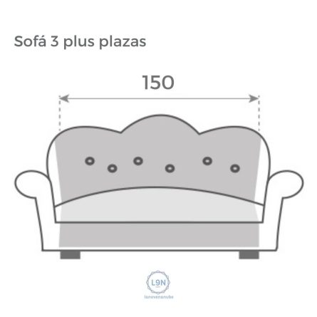 Funda sofá Chester/brazo alto Acolchado MALLORCA de Belmarti