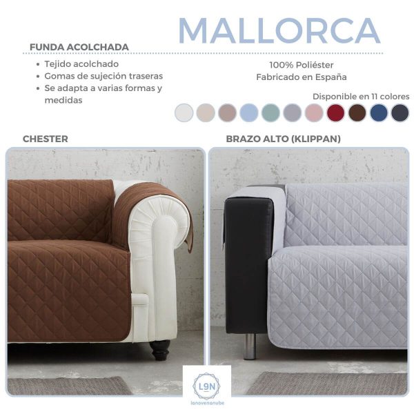 Funda sofá Chester/brazo alto Acolchado MALLORCA de Belmarti
