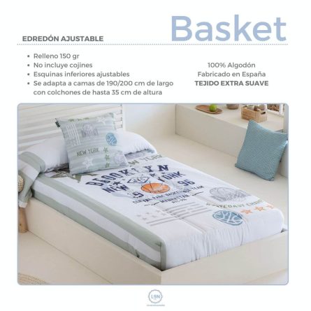 Edredón ajustable BASKET de Ilustrando tus sueños